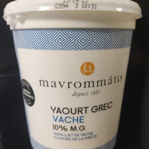 Yaourt grec Mavromatis