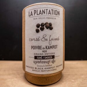 Poivre noir de Kampot fumé